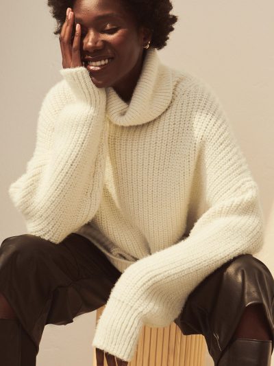 Rust Embellished Satin Stripe Top